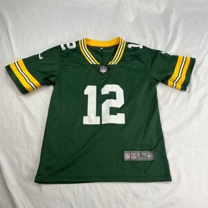 Nike Aaron Rodgers Green Bay Packers NFL Kids Jersey Green Football Jersey